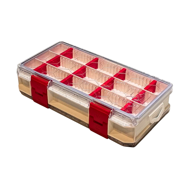 Tackle Box/Utility 2- Sided Case (with Clear lid) | B107