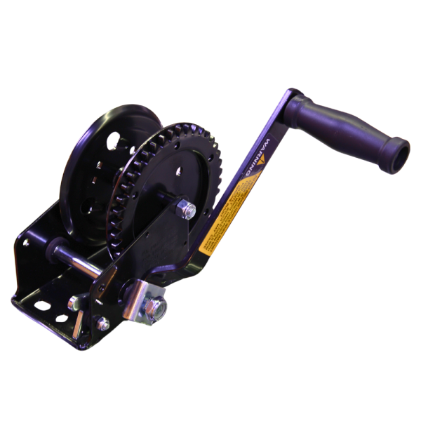 Boat Trailer Hand Winch – 1000lbs (Black)