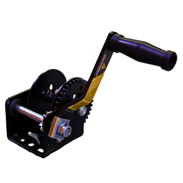 Boat Trailer Hand Winch – 850lbs (Black)