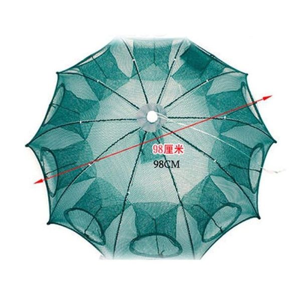 Foldable Portable 10 Holes Fishing Net