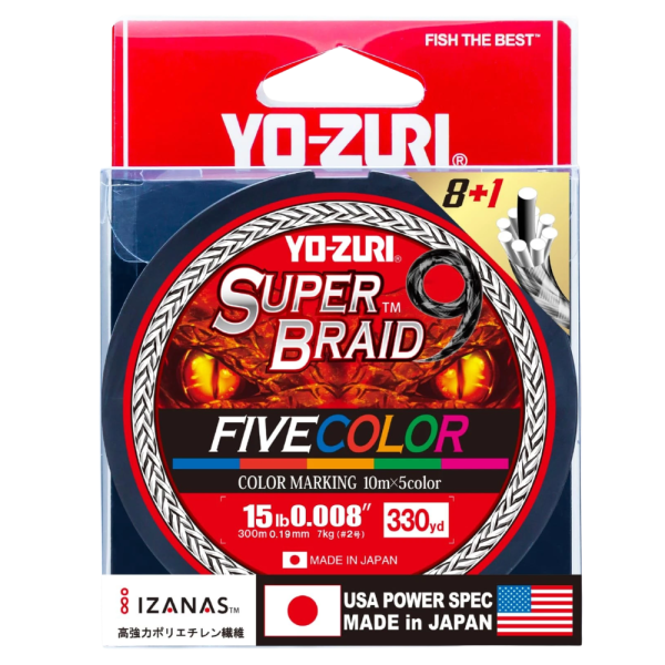 Yo-Zuri SuperBraid X9 Braid Line