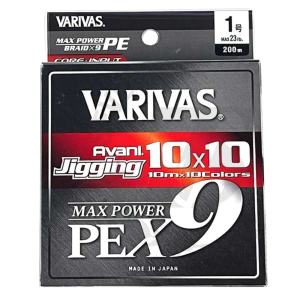 Varivas Avani Jigging x9 Braid Line