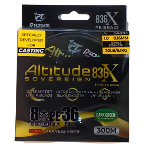 Pioneer Altitude Sovereign 836 X8 Braid Line