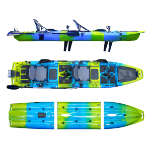 Croon Double Person Flap Pedal Kayak 4.2m VK-38