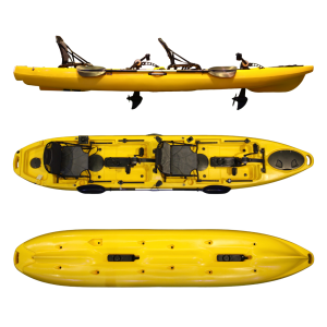Romance Double Person Propeller Pedal Kayak 4.3m VK-12