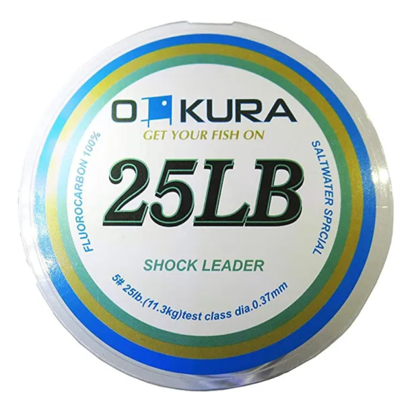 Oakura Fluorocarbon Shock Leader
