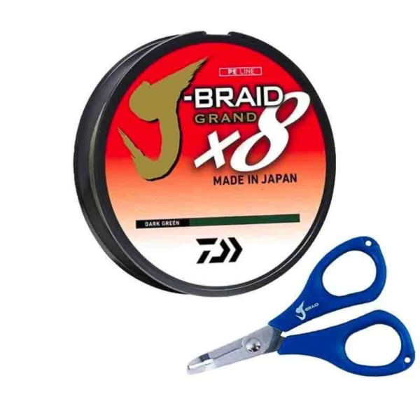 Daiwa J-Braid X8 Multi-Color