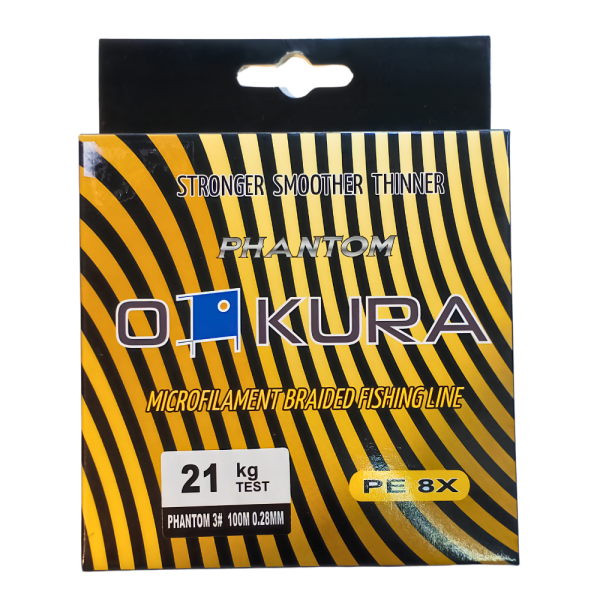 Oakura Phantom Microfilament Braided line