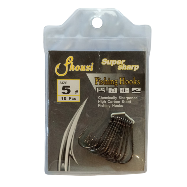 Shouzi Super Sharp Fishing Hook 10pc
