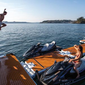 Heavy Duty Inflatable floating station 3×2 meters and 4×2 meters- Platforms
