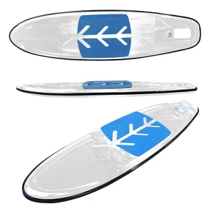 Transparent SUP paddle board 3.10 meters