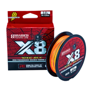 Fishing Line 100m X8 Toxic Silk