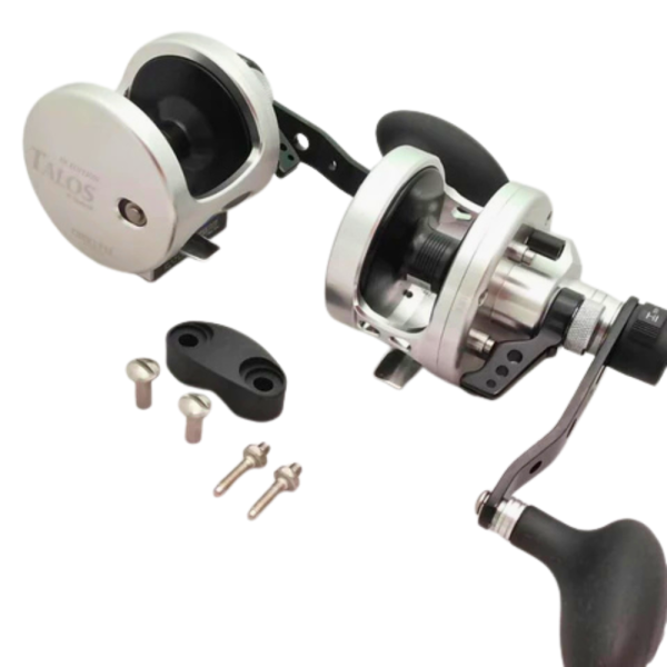 Omoto Talos TS12II Two-Speed Level Drag Reel